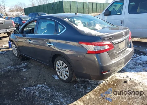2013 Nissan Sentra Sv from USA, damaged, VIN 3N1AB7AP8DL711394